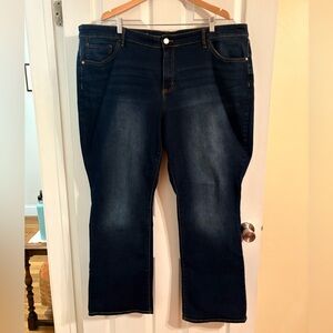 EVRI Dark Indigo Straight Leg Women's Jeans